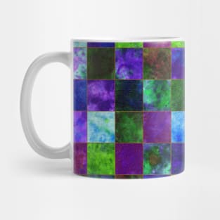 Peacock Digital Quilt Mug